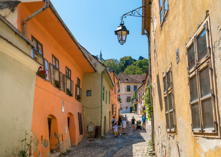 Сигишоара. Румыния, Трансильвания.